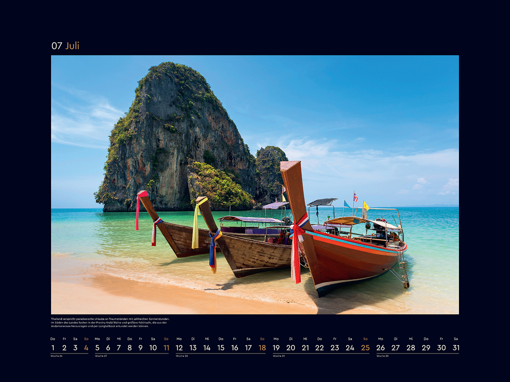 Weitere Ansicht: Reise um die Welt - KUNTH Wandkalender 2027