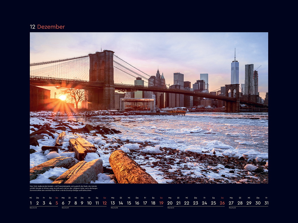 Weitere Ansicht: Metropolen - KUNTH Wandkalender 2027