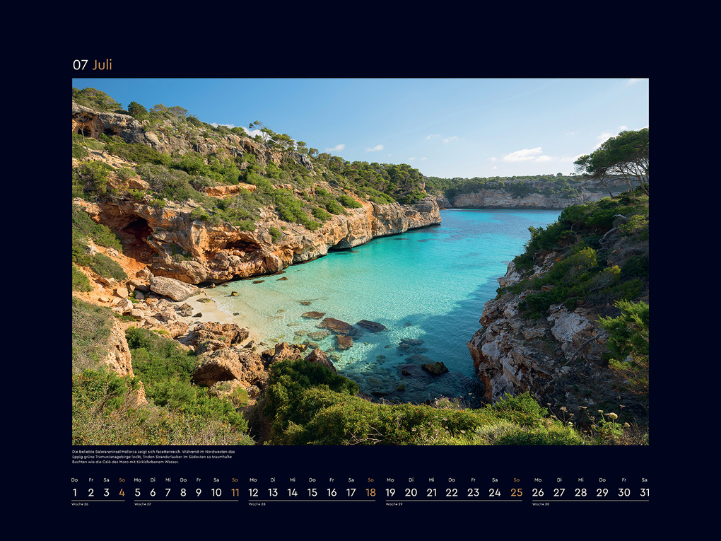 Weitere Ansicht: Farben der Erde Europa - KUNTH Wandkalender 2027