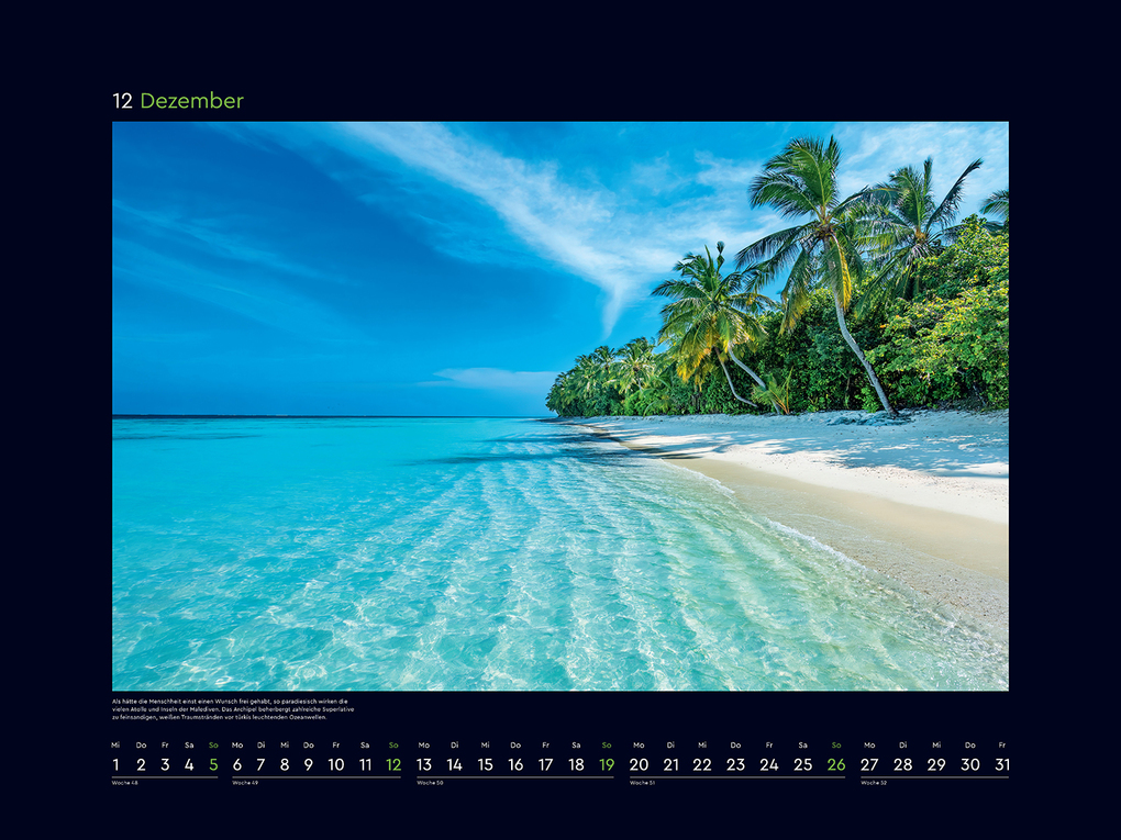 Weitere Ansicht: Trauminseln - KUNTH Wandkalender 2027