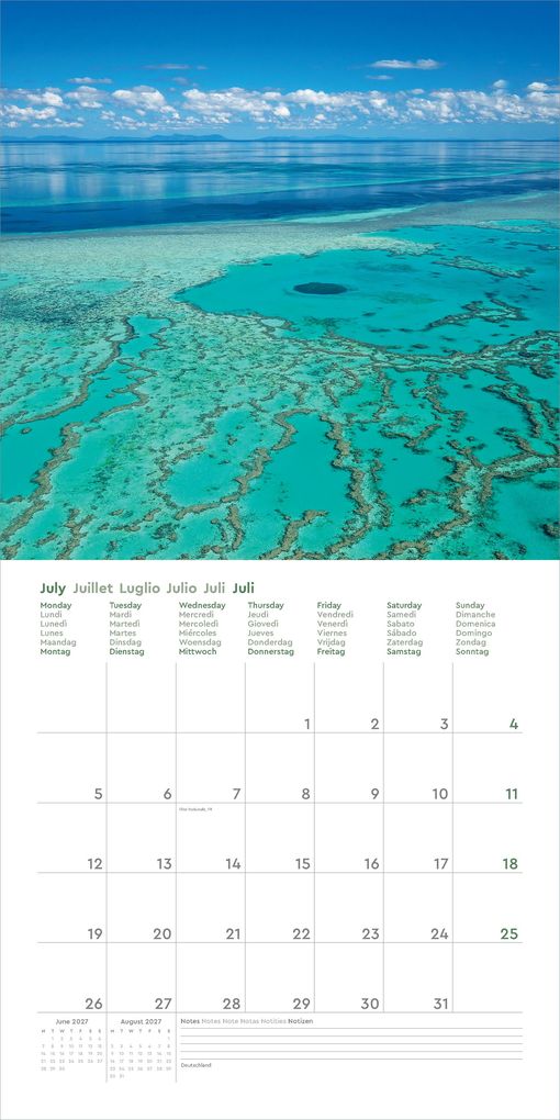 Weitere Ansicht: Farben der Erde - KUNTH Broschurkalender 2027