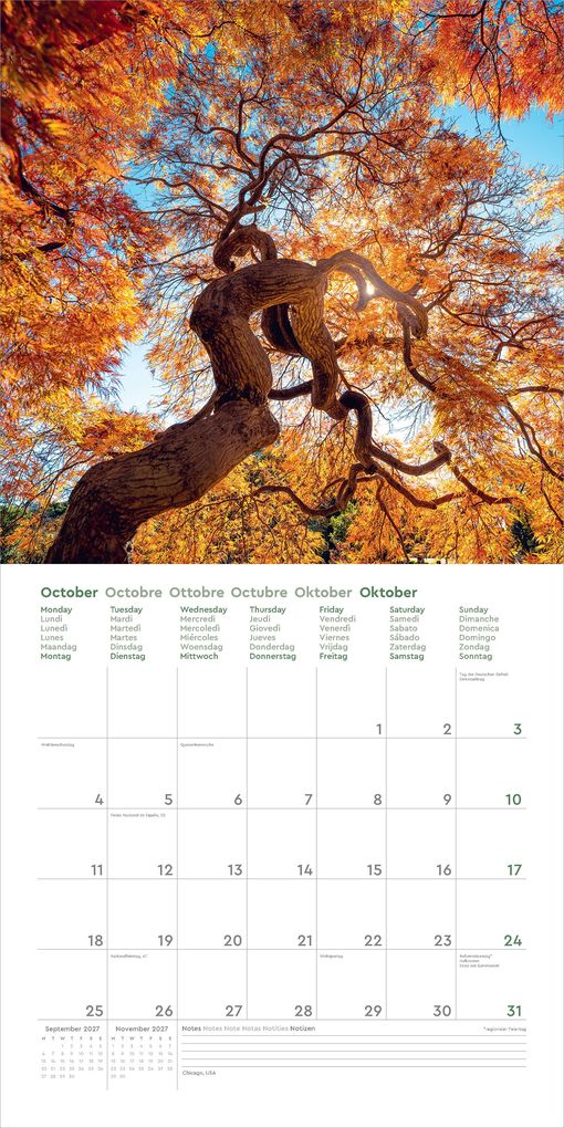 Weitere Ansicht: Farben der Erde - KUNTH Broschurkalender 2027