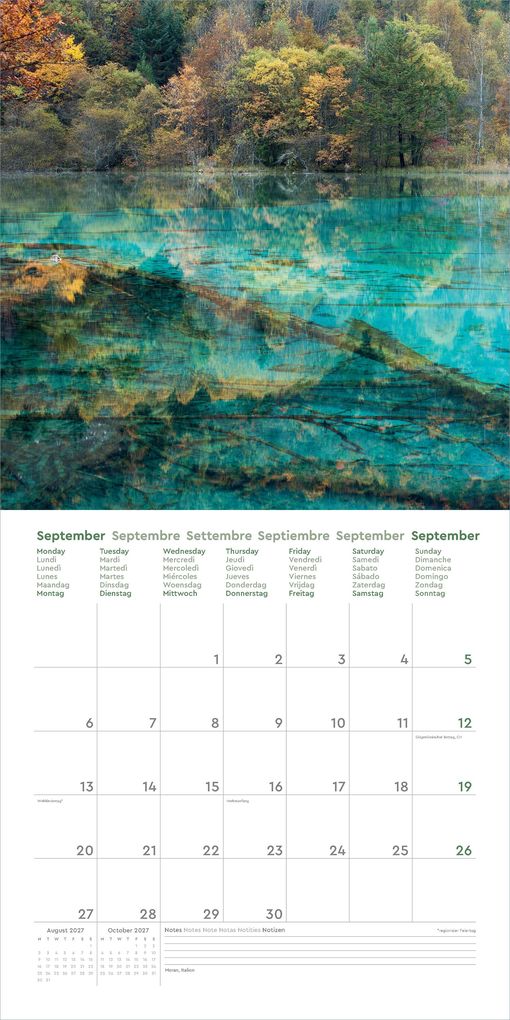 Weitere Ansicht: Farben der Erde - KUNTH Broschurkalender 2027
