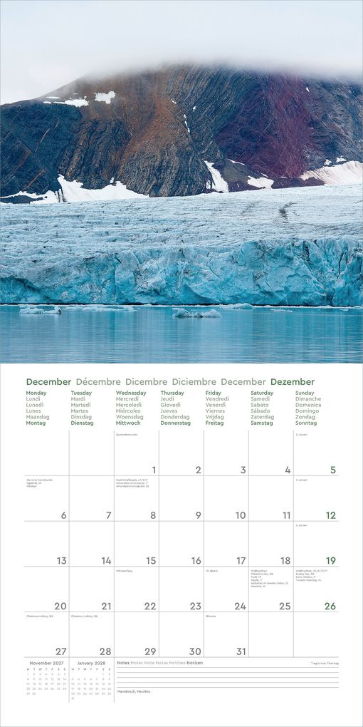 Weitere Ansicht: Farben der Erde - KUNTH Broschurkalender 2027