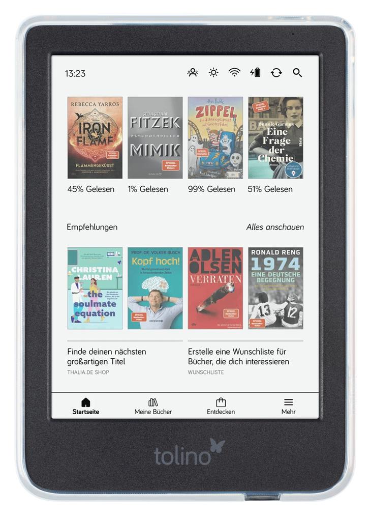 Weitere Ansicht: tolino shine Schutzhülle transparent