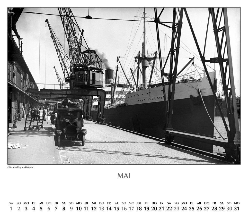 Weitere Ansicht: HAMBURGER HAFEN - im vorigen Jahrhundert 2027