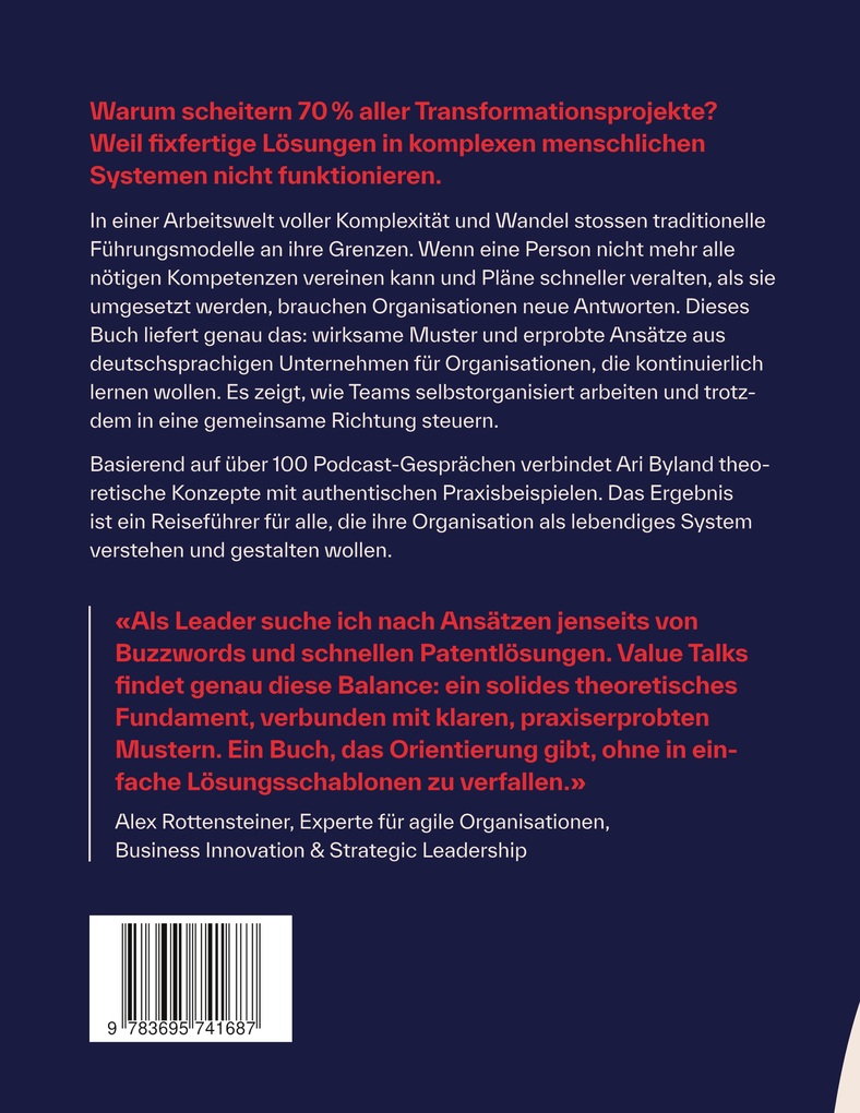 Weitere Ansicht: Value Talks | Ari Byland