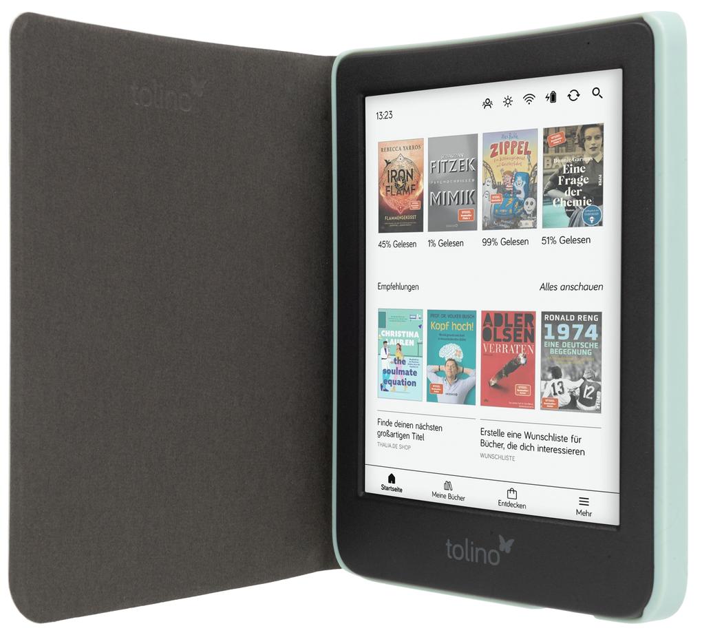 Weitere Ansicht: tolino shine Tasche Slim Light Teal