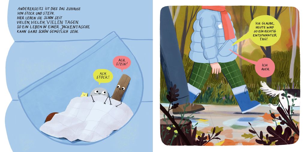 Weitere Ansicht: Stock & Stein - Eine Tasche voller Herbst | Anne-Kathrin Behl