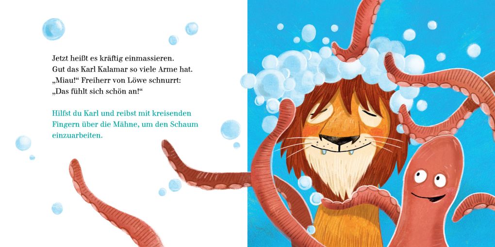 Weitere Ansicht: Hilf dem Löwen Haare waschen | Sophie Schoenwald