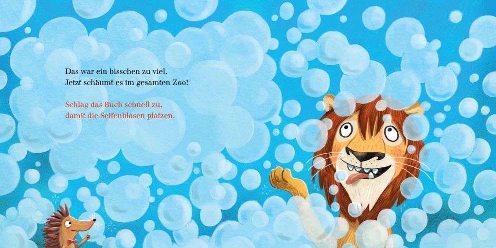 Weitere Ansicht: Hilf dem Löwen Haare waschen | Sophie Schoenwald