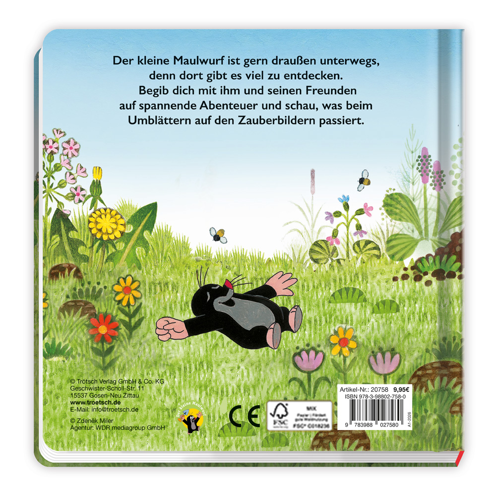 Weitere Ansicht: TRÖTSCH - Der kleine Maulwurf Zauberbilder-Buch| Ab 18 Monate
