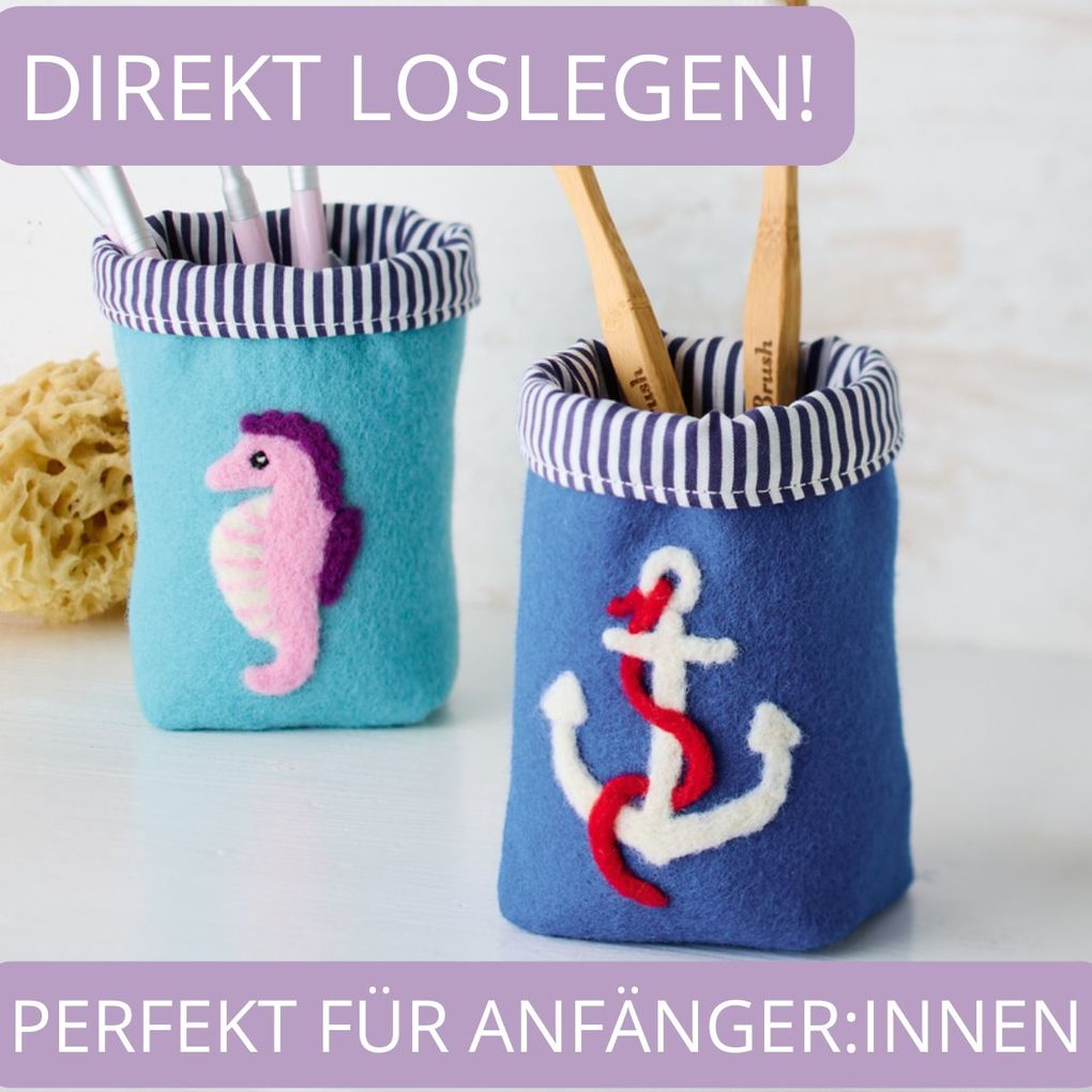 Weitere Ansicht: Filzen mit der Nadel (kreativ.startup) | Lydia Klös