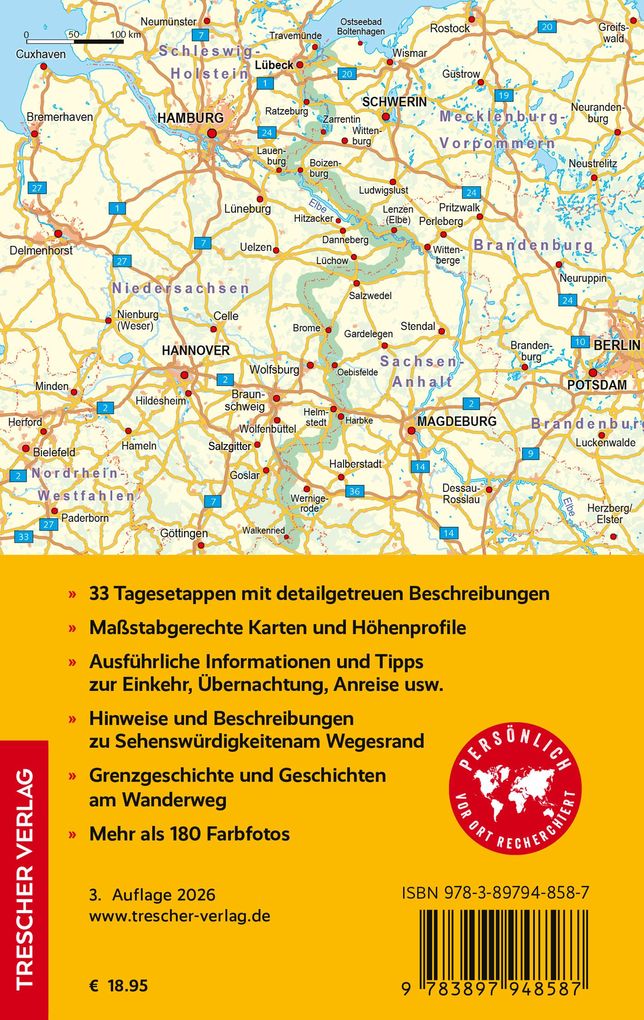 Weitere Ansicht: TRESCHER Reiseführer Grünes Band - Der Norden | Anne Haertel