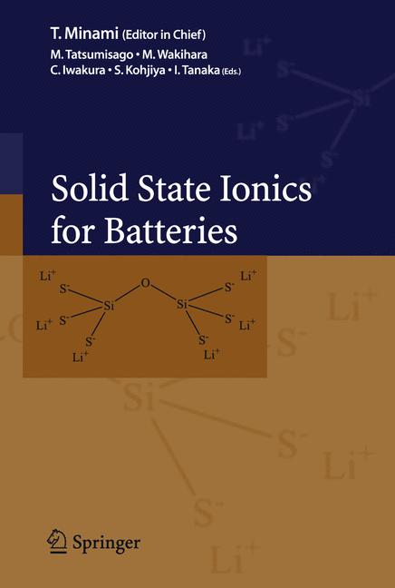 Weitere Ansicht: Solid State Ionics for Batteries