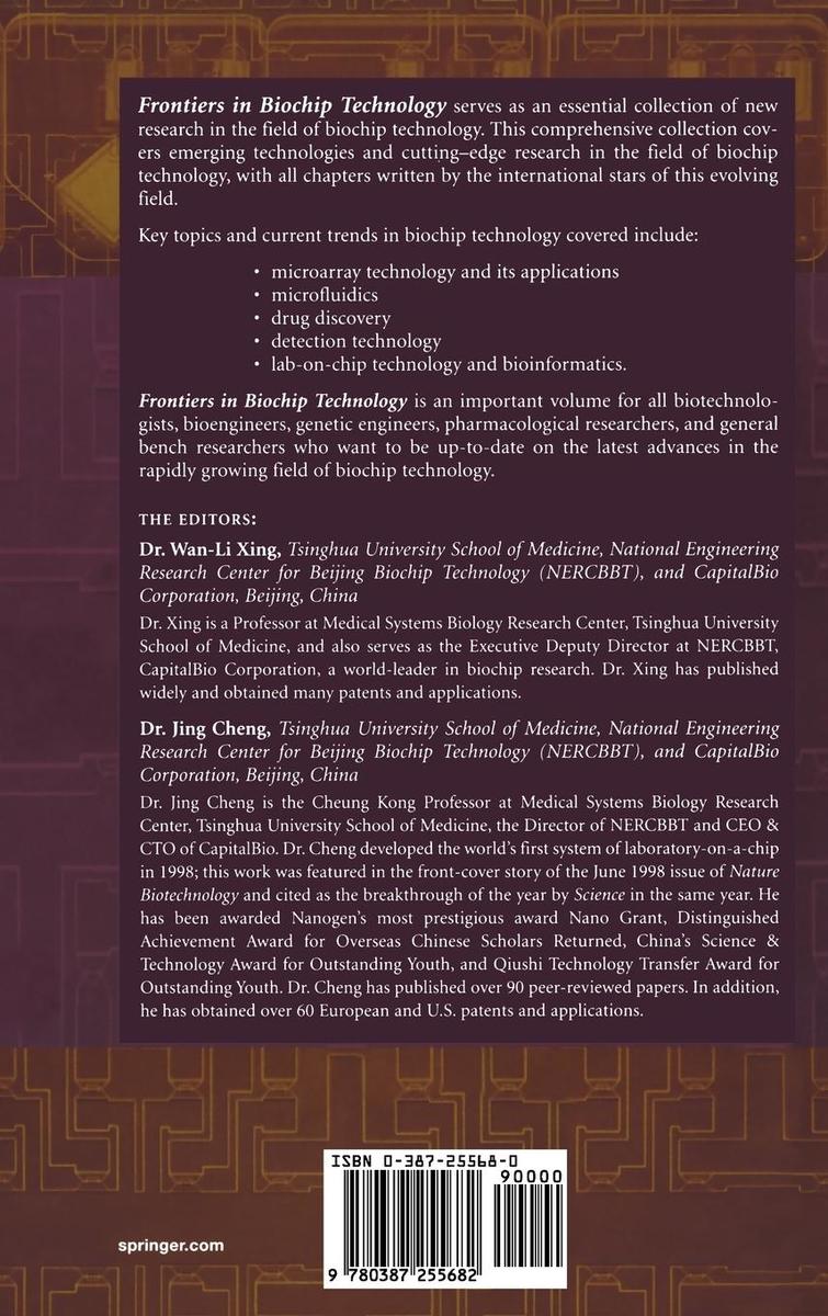 Weitere Ansicht: Frontiers in Biochip Technology