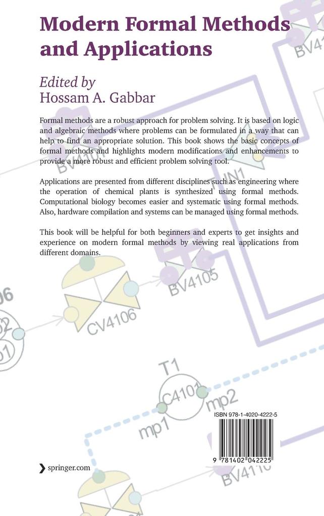 Weitere Ansicht: Modern Formal Methods and Applications