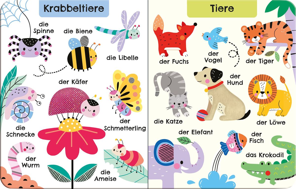 Weitere Ansicht: Babys erstes Fühlbuch: Meine ersten Wörter | Felicity Brooks