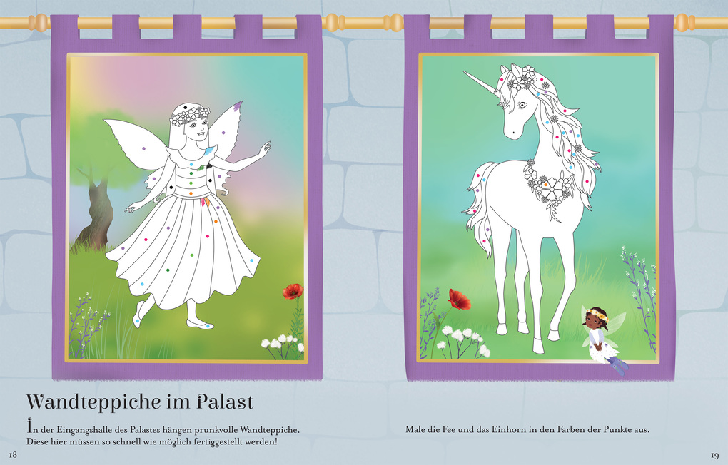 Weitere Ansicht: Mein glitzerndes Anziehpuppen-Mitmachbuch: Magischer Feenball | Emily Bone
