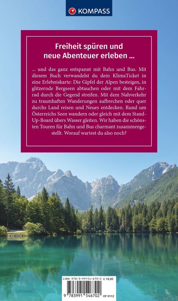 Weitere Ansicht: Klimaticket 50 Touren und Trips, Österreich und Grenzbahnhöfe