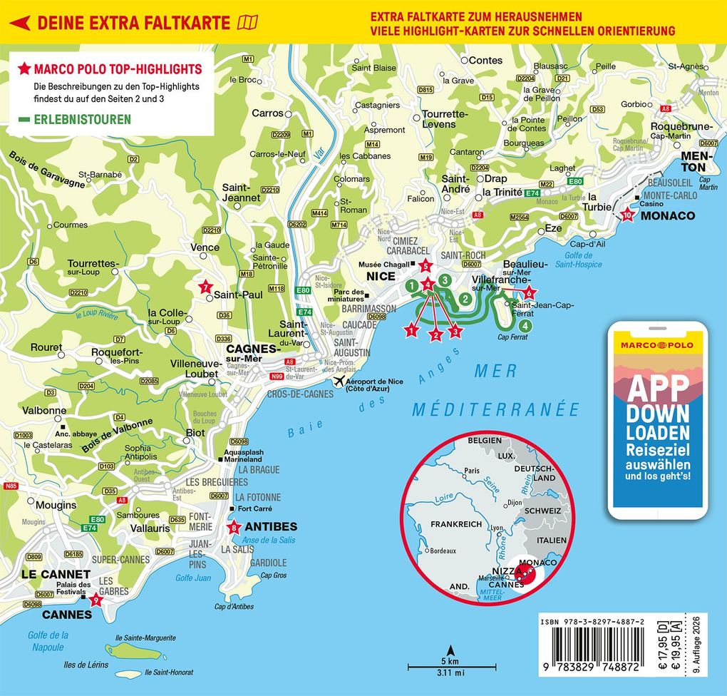 Weitere Ansicht: MARCO POLO Reiseführer Nizza, Antibes, Cannes, Monaco | Jördis Kimpfler