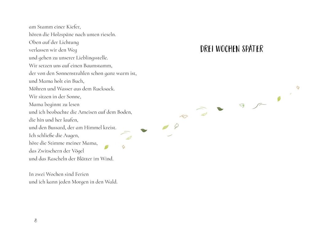Weitere Ansicht: Blätterlachen | Una López-Caparrós Jungmann