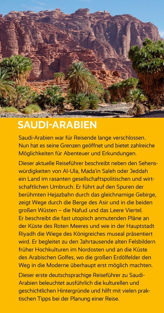 Weitere Ansicht: TRESCHER Reiseführer Saudi-Arabien | Henning T. Neuschäffer