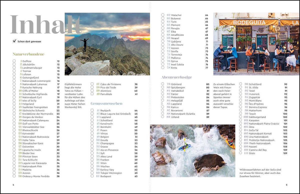 Weitere Ansicht: KUNTH Bucketlist für Globetrotter - Europa | Kunth Verlag