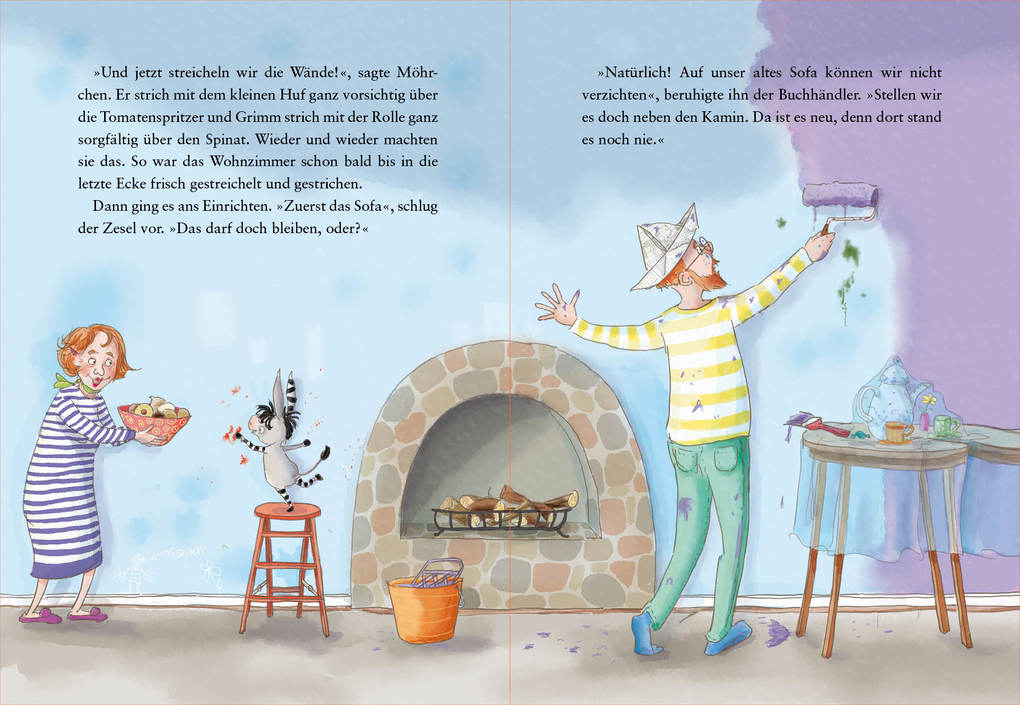 Weitere Ansicht: Grimm und Möhrchen - Besuch von Tante Camembert | Stephanie Schneider