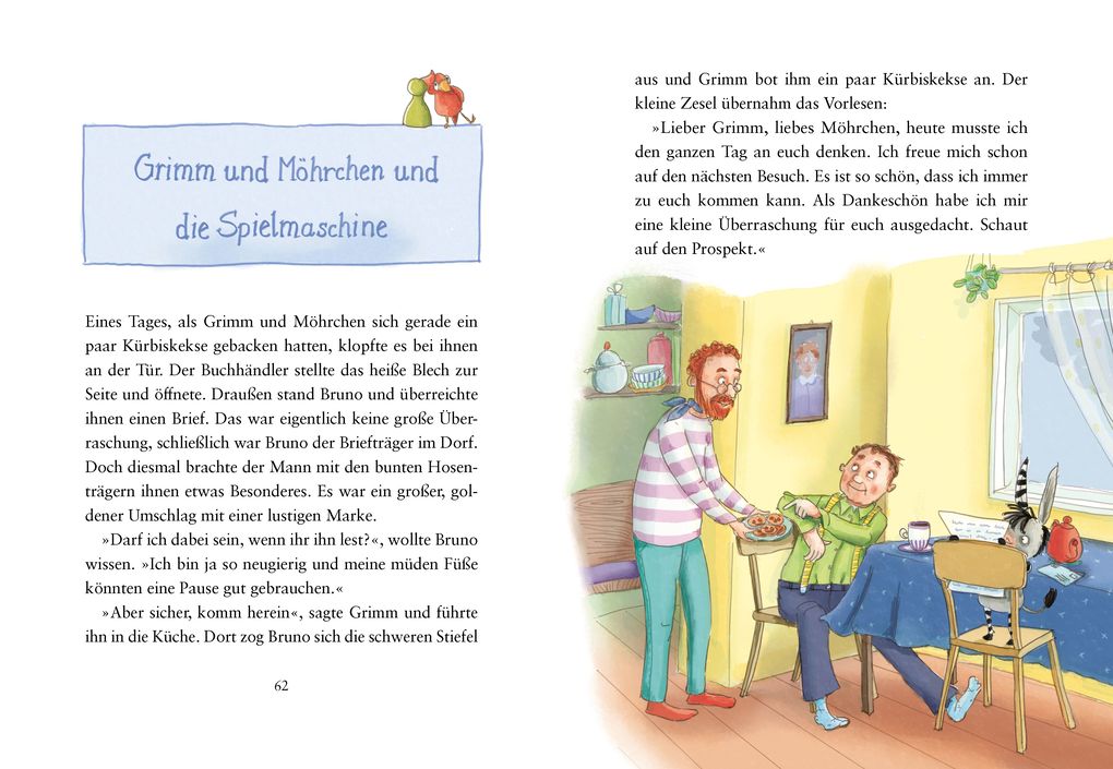 Weitere Ansicht: Grimm und Möhrchen - Besuch von Tante Camembert | Stephanie Schneider