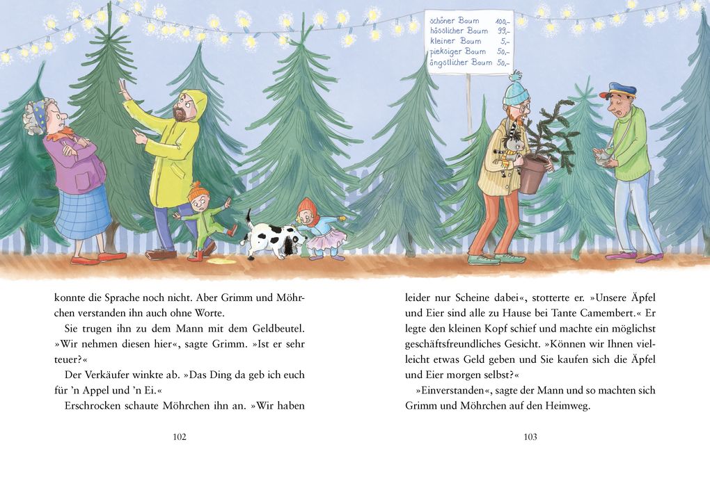 Weitere Ansicht: Grimm und Möhrchen - Besuch von Tante Camembert | Stephanie Schneider