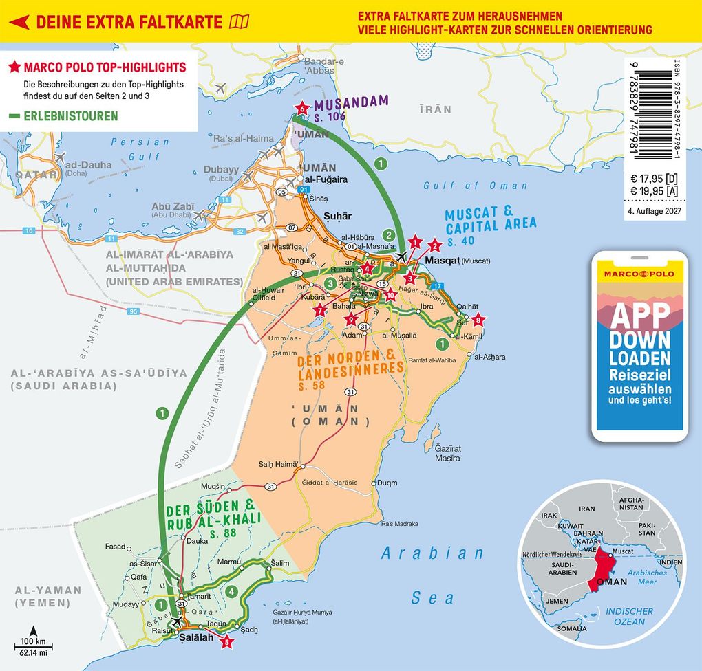 Weitere Ansicht: MARCO POLO Reiseführer Oman | Jobst Krumpeter