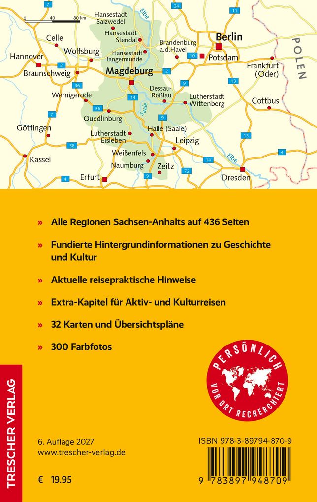 Weitere Ansicht: TRESCHER Reiseführer Sachsen-Anhalt | Heinzgeorg Oette