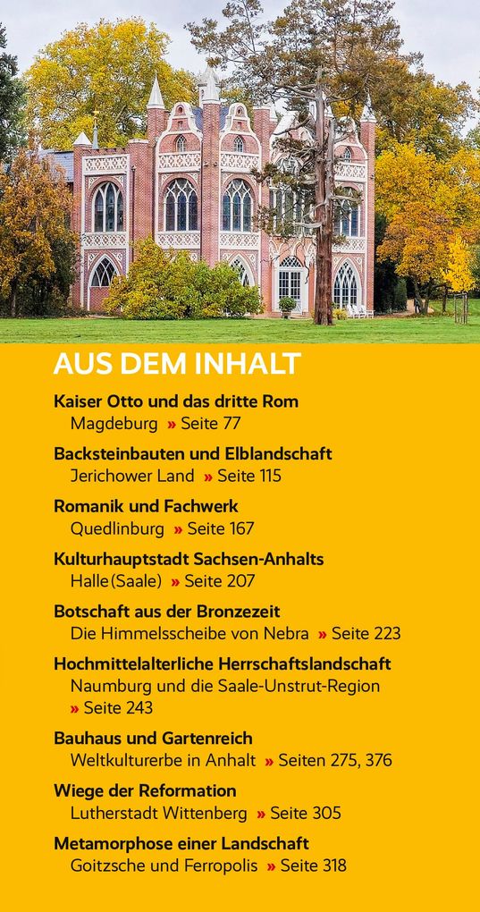 Weitere Ansicht: TRESCHER Reiseführer Sachsen-Anhalt | Heinzgeorg Oette