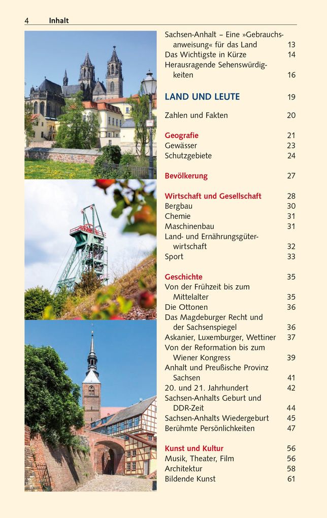 Weitere Ansicht: TRESCHER Reiseführer Sachsen-Anhalt | Heinzgeorg Oette