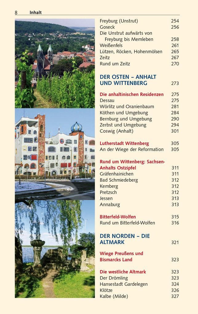 Weitere Ansicht: TRESCHER Reiseführer Sachsen-Anhalt | Heinzgeorg Oette