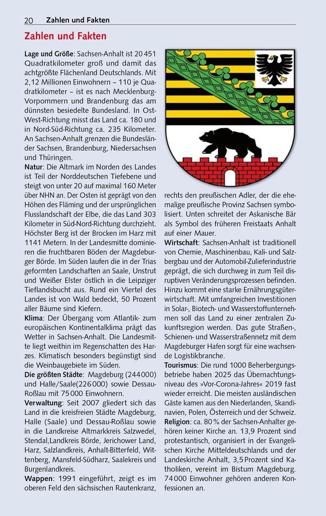 Weitere Ansicht: TRESCHER Reiseführer Sachsen-Anhalt | Heinzgeorg Oette