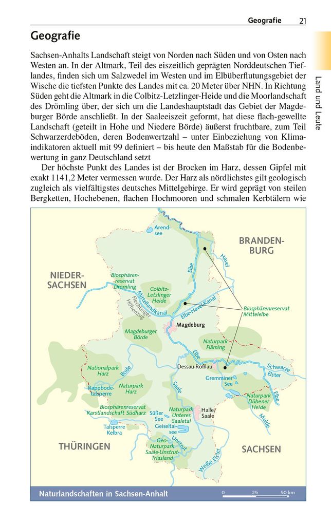 Weitere Ansicht: TRESCHER Reiseführer Sachsen-Anhalt | Heinzgeorg Oette