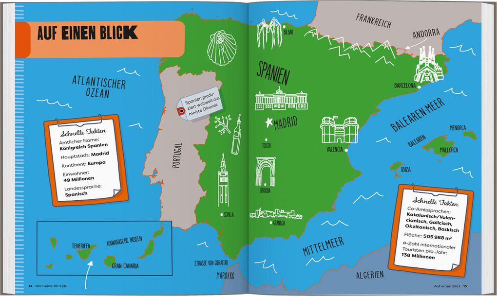 Weitere Ansicht: LONELY PLANET Kinderreiseführer Der Guide für Kids Spanien