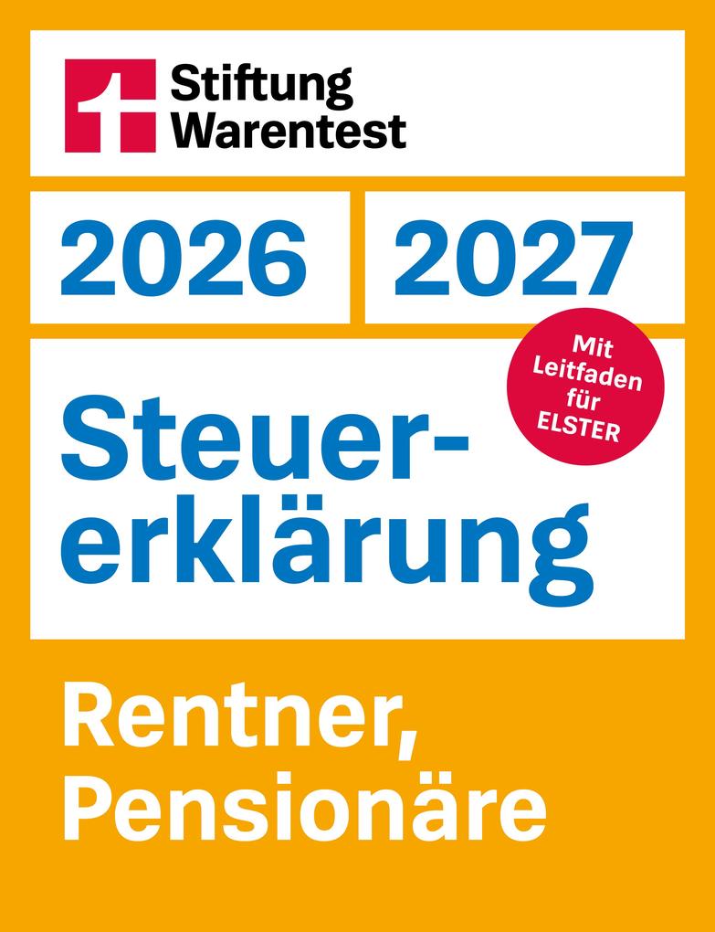 Produktbild: Steuererklärung 2026/2027 - Rentner, Pensionäre | Udo Reuß