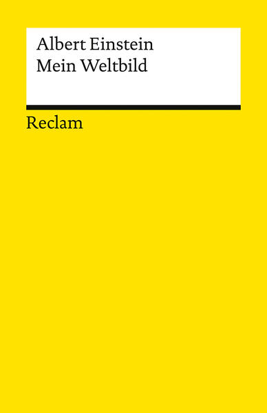 Produktbild: Mein Weltbild. Essays, Briefe, Reden | Albert Einstein