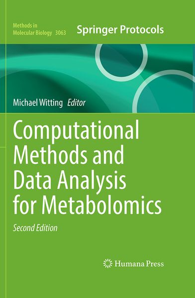 Produktbild: Computational Methods and Data Analysis for Metabolomics