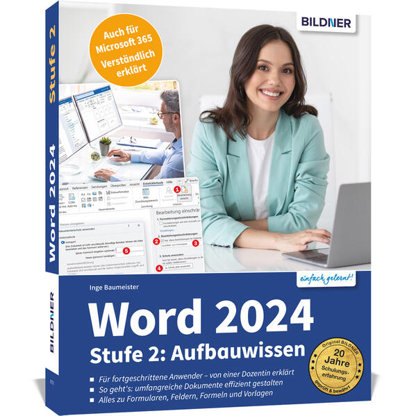 Produktbild: Word 2024 - Stufe 2: Aufbauwissen | Inge Baumeister