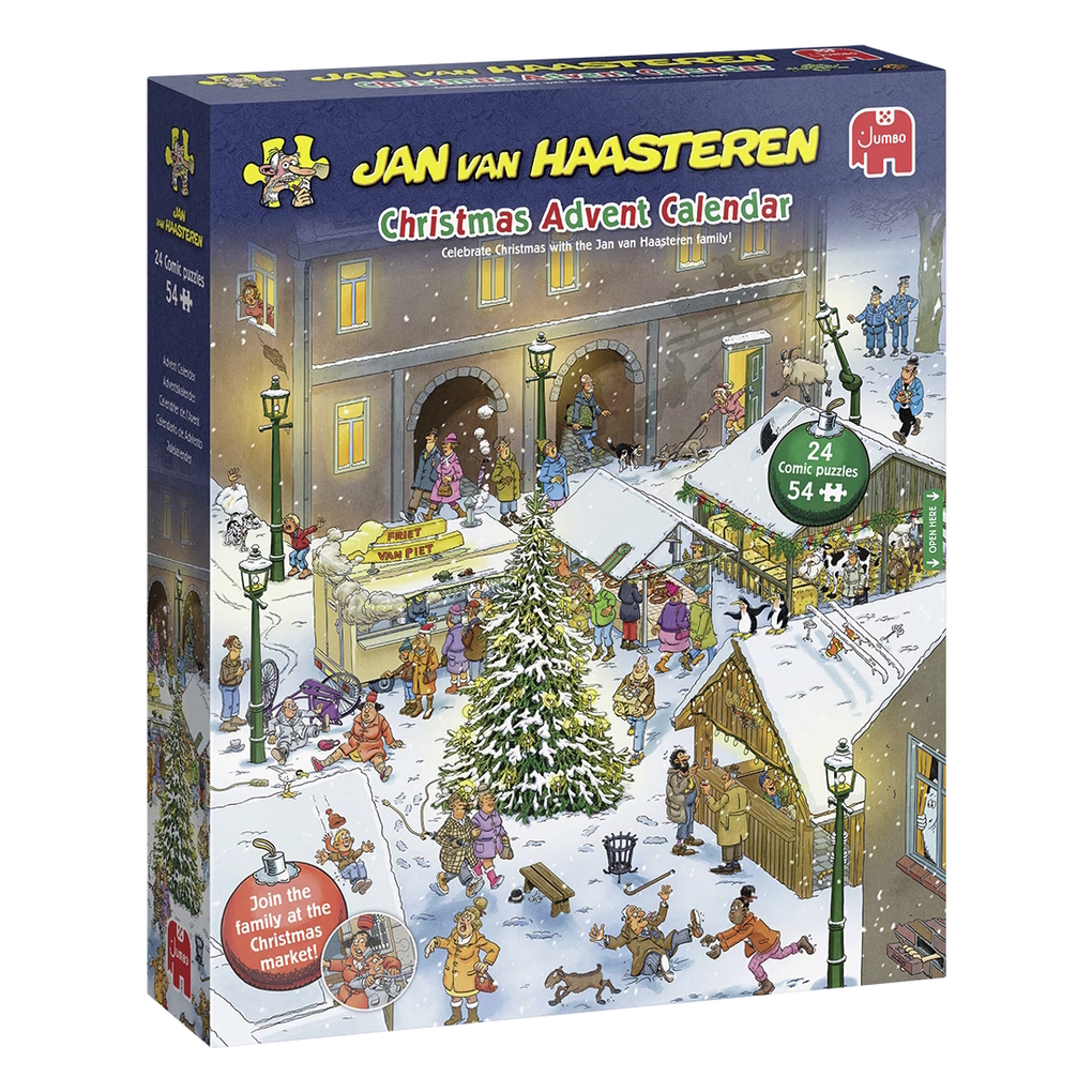 Produktbild: Jumbo Spiele - Jan van Haasteren - Adventskalender 2026, 1000 Teile