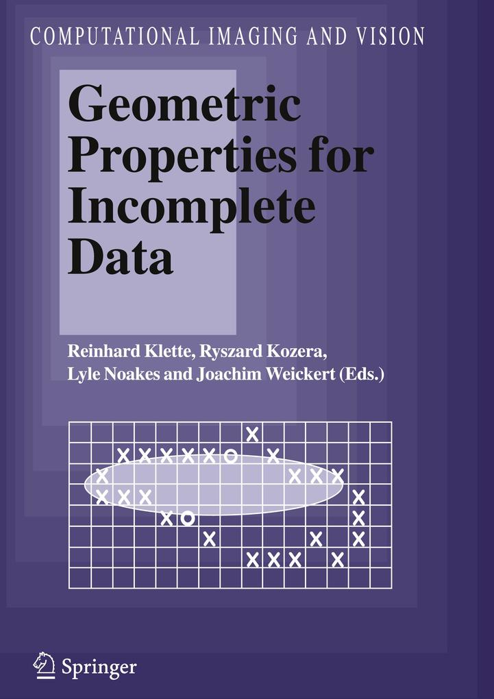 Produktbild: Geometric Properties for Incomplete Data