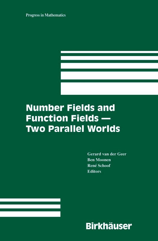 Produktbild: Number Fields and Function Fields - Two Parallel Worlds