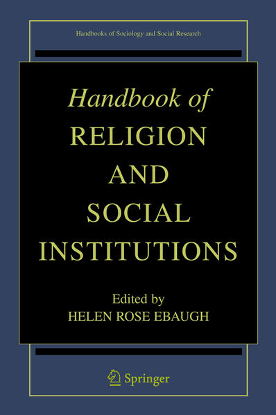 Produktbild: Handbook of Religion and Social Institutions