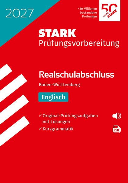 Produktbild: STARK Englisch - Realschulabschluss 2027 BW - Prüfungsvorbereitung