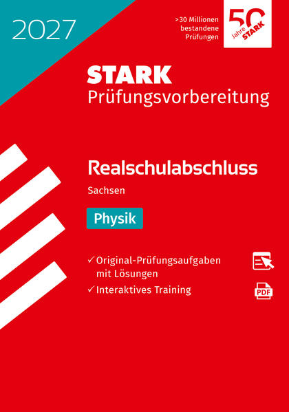 Produktbild: STARK Physik - Realschulabschluss 2027 Sachsen - Prüfungsvorbereitung