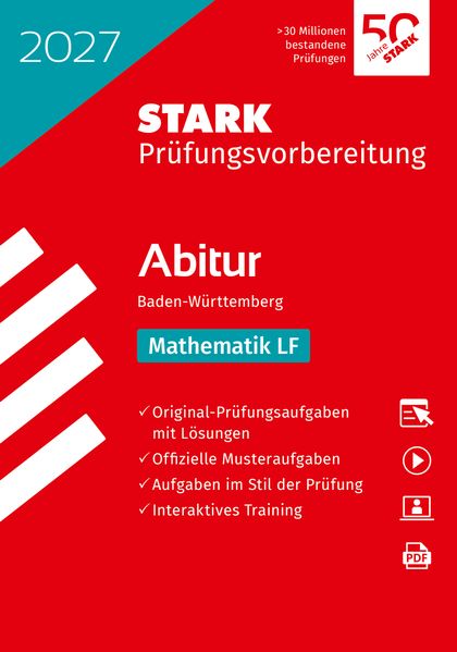 Produktbild: STARK Mathematik LF - Abitur 2027 BW - Prüfungsvorbereitung